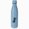 Thermosfles Your Bottle herbruikbare en duurzame thermosfles van rvs in de kleur zwart met naam, tekst of initiaal.