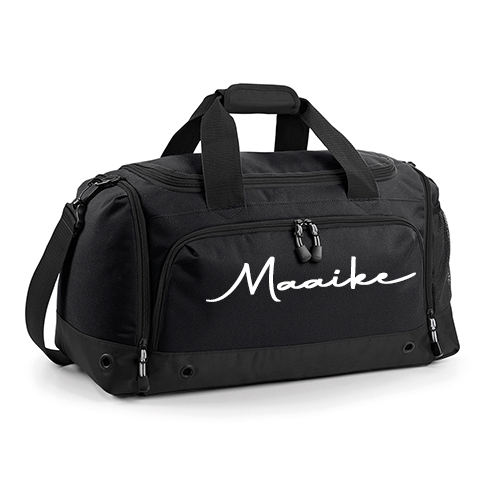 Sporttas basebage zwart-zwart