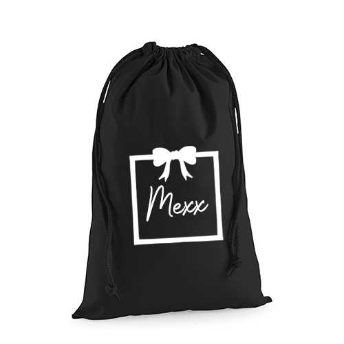 Pepernotenzak Strik - Zwart