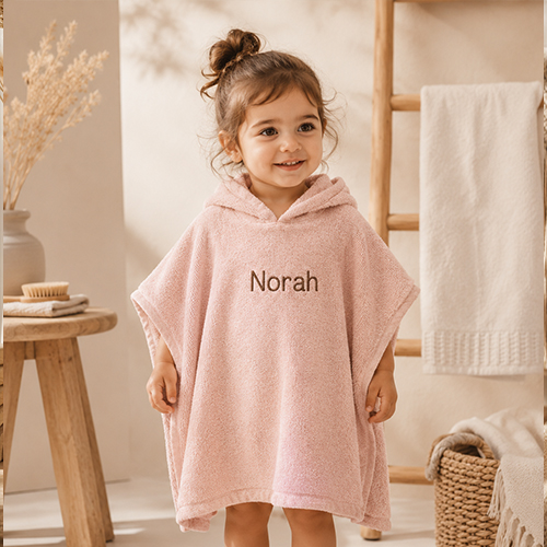 badponcho blush sfeerafbeelding