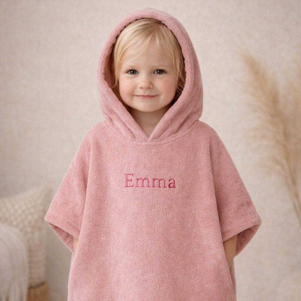 badponcho sandstone pink