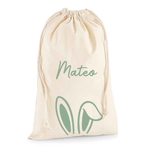 Zakje met oren beige