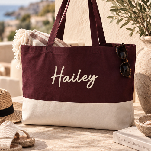 Canvas Shopper Duo - bedrukken - diverse kleuren